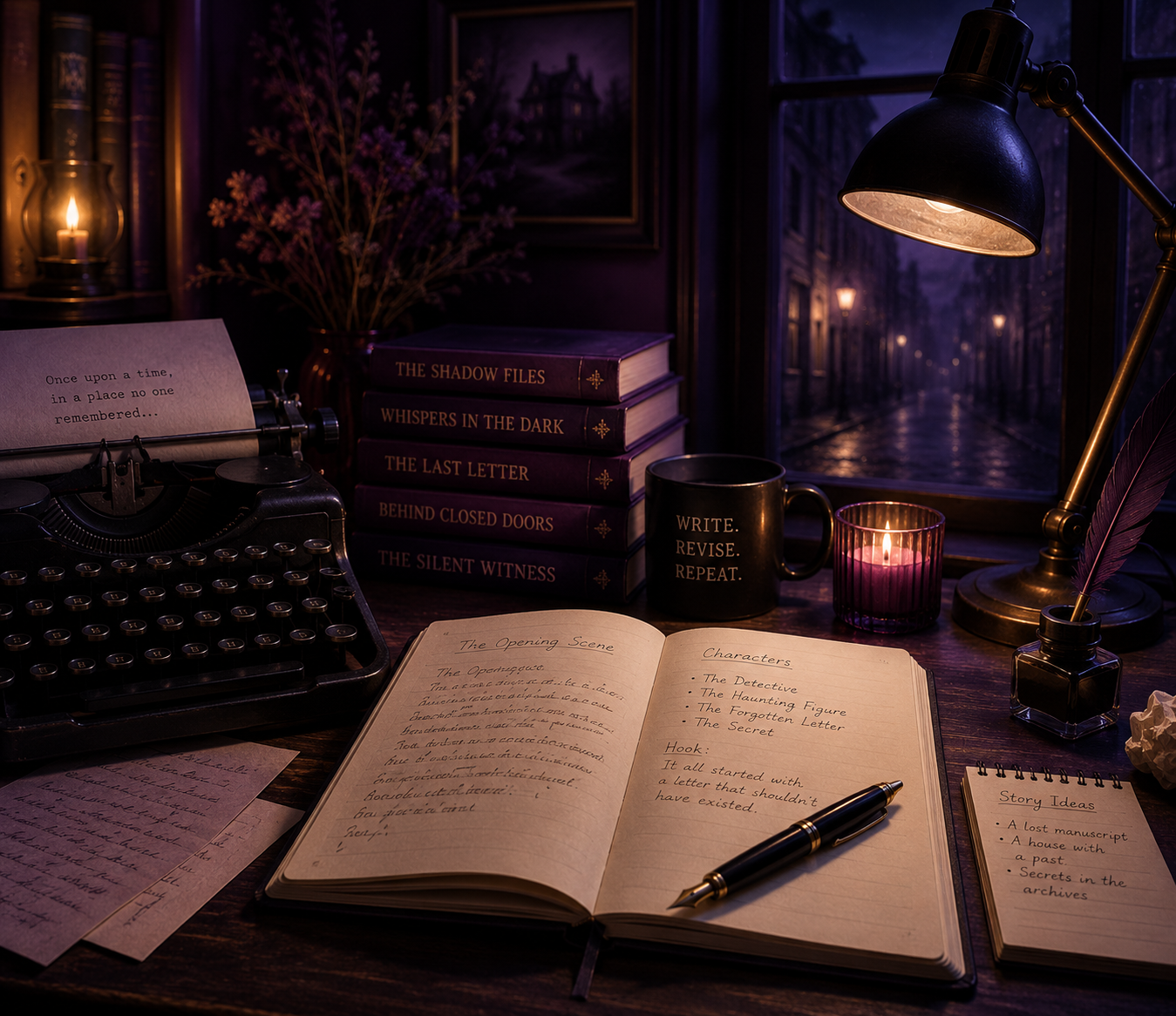 Fiction Writing — published book cover