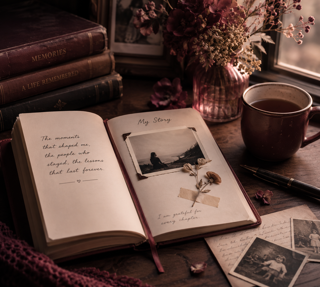 Memoir and Autobiography — published book cover